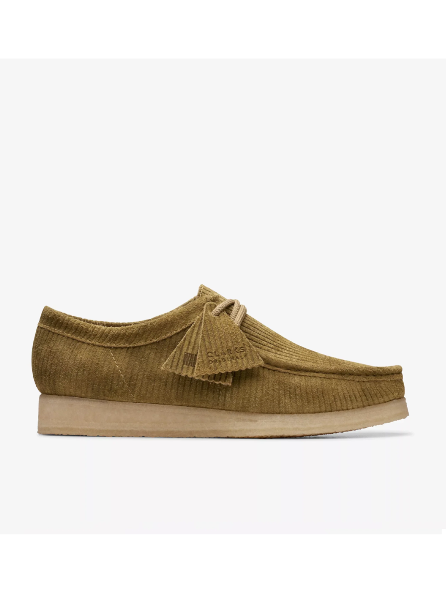 CLARKS ORIGINALS WALLABEE MID GREEN