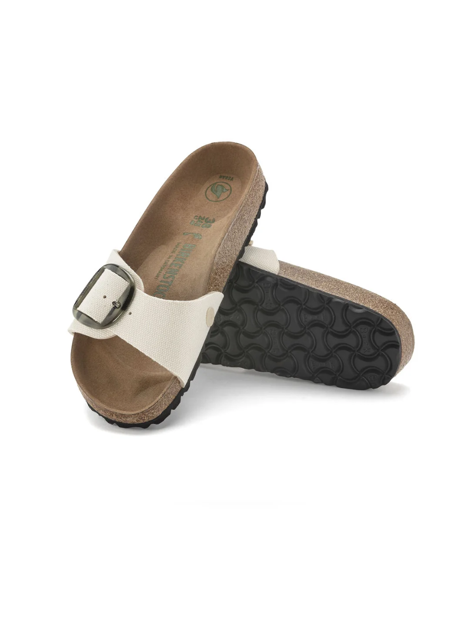 BIRKENSTOCK MADRID VEGAN BIG BUCKLE EGGSHELL