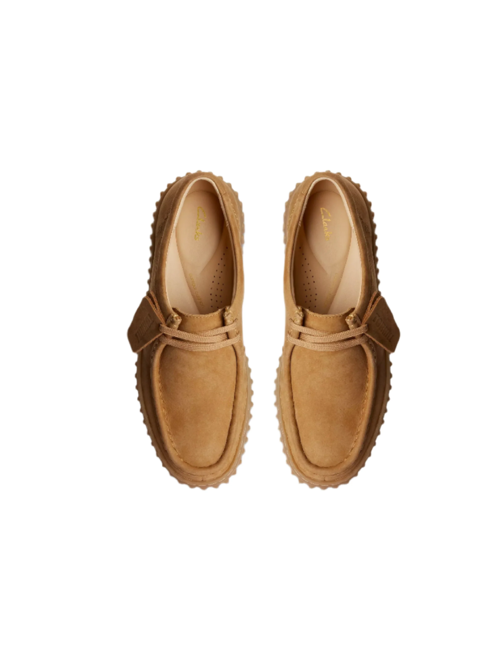 CLARKS TORHILL BEE LIGHT TAN NUBUCK