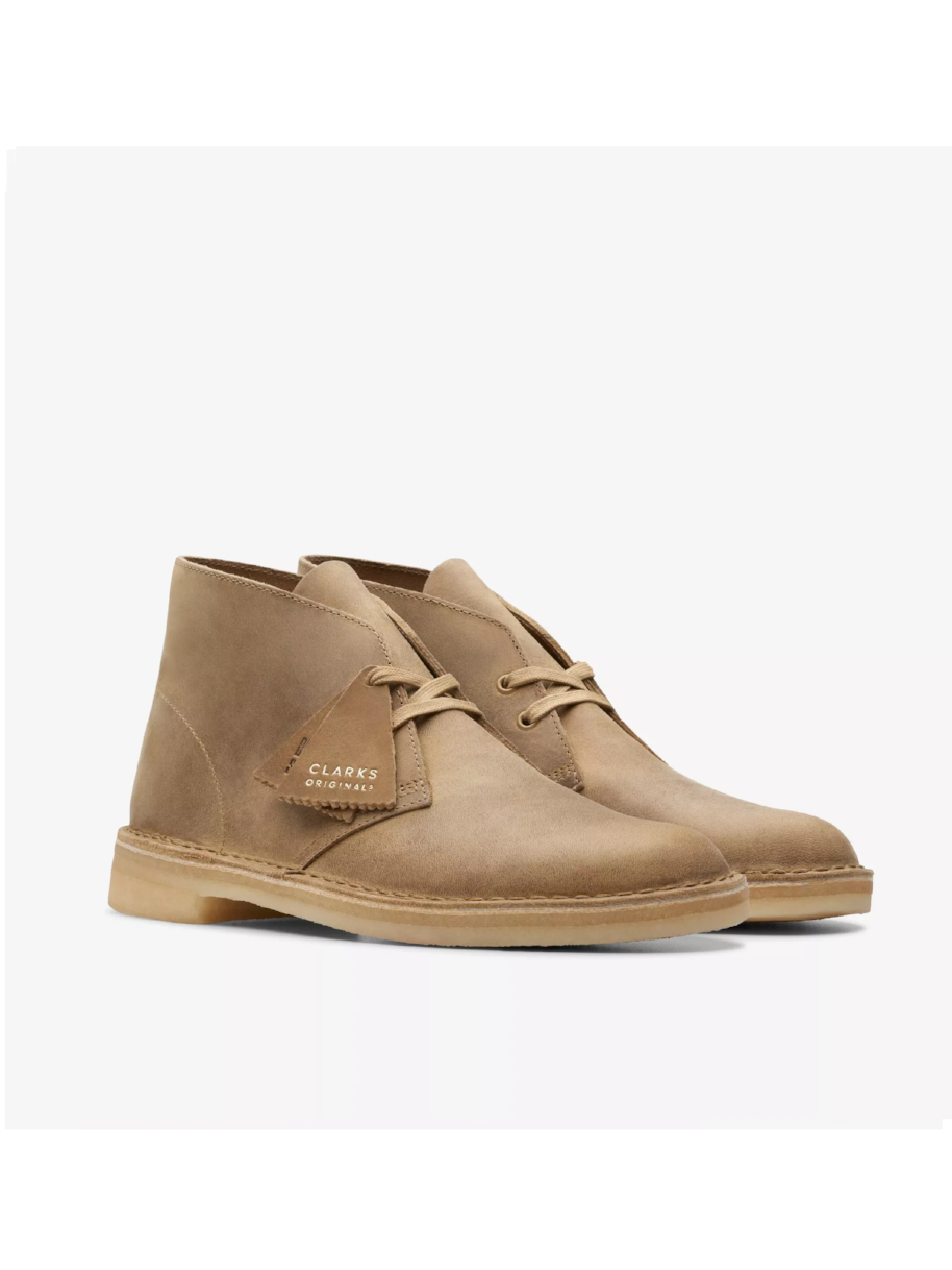 CLARKS ORIGINALS DESERT BOOT MAPLE LEATHER
