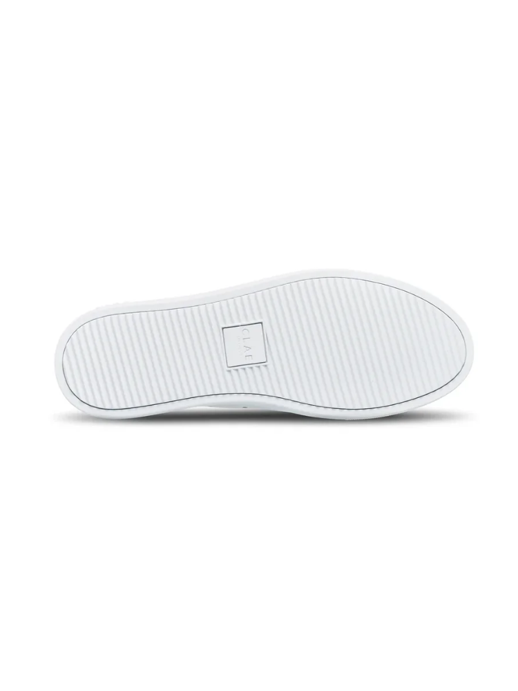 CLAE BRADLEY ESSENTIALS TRIPE WHITE LEATHER