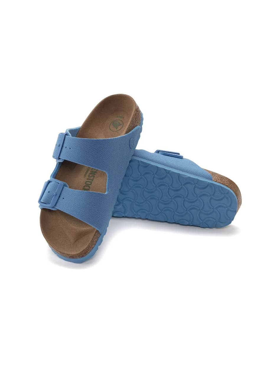 BIRKENSTOCK ARIZONA VEGAN CANVAS SKY BLUE