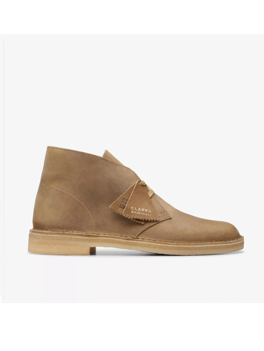 CLARKS ORIGINALS DESERT BOOT MAPLE LEATHER
