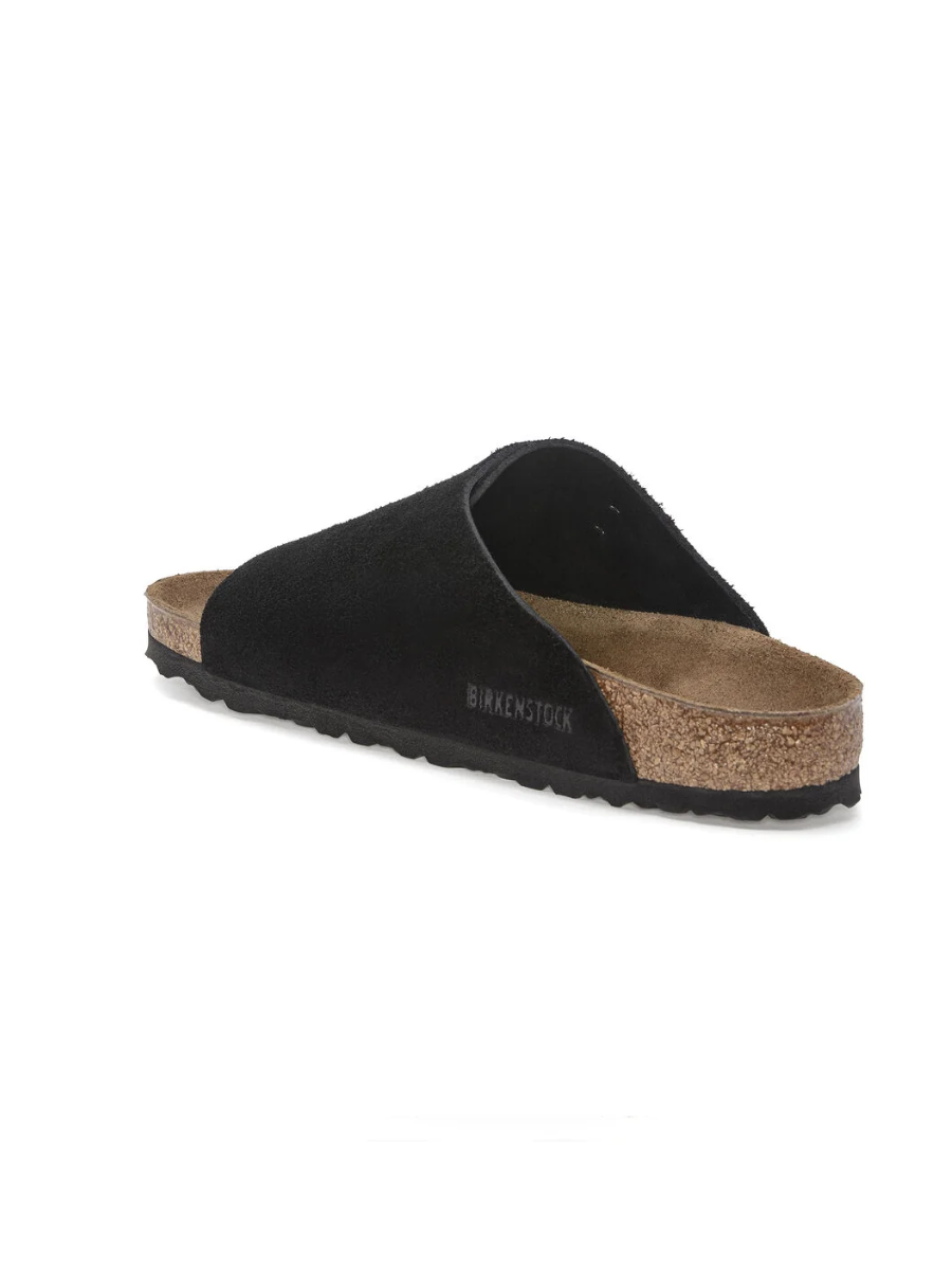 BIRKENSTOCK ZURICH BLACK SUEDE LEATHER