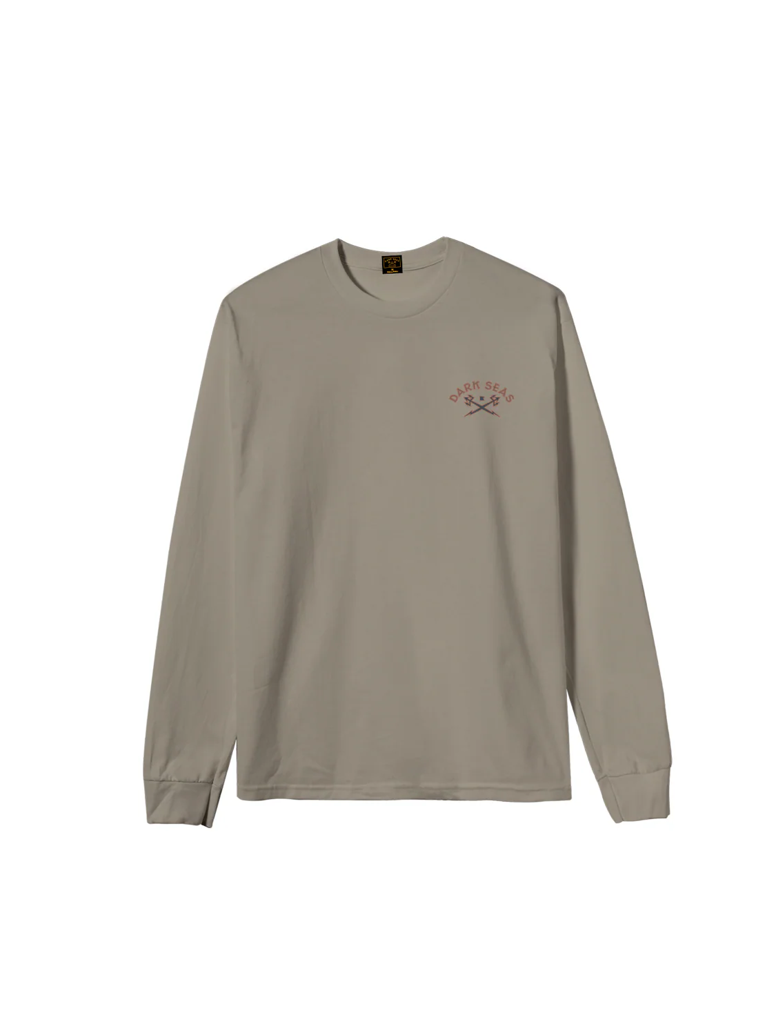 DARK SEAS NEVER SLEEP LONG SLEEVE T-SHIRT SAND