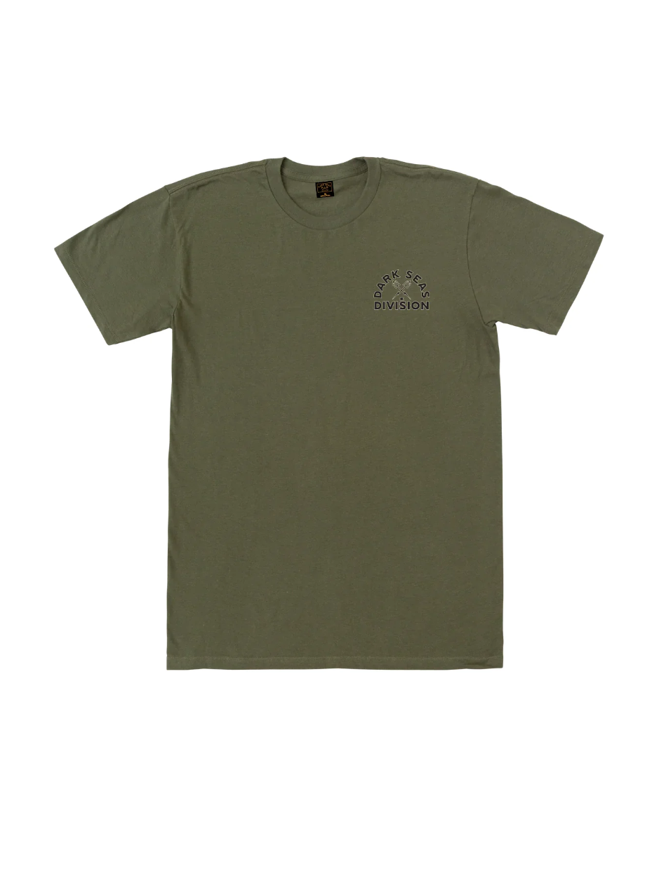 DARK SEAS NIGHT VISION T-SHIRT MILITARY GREEN
