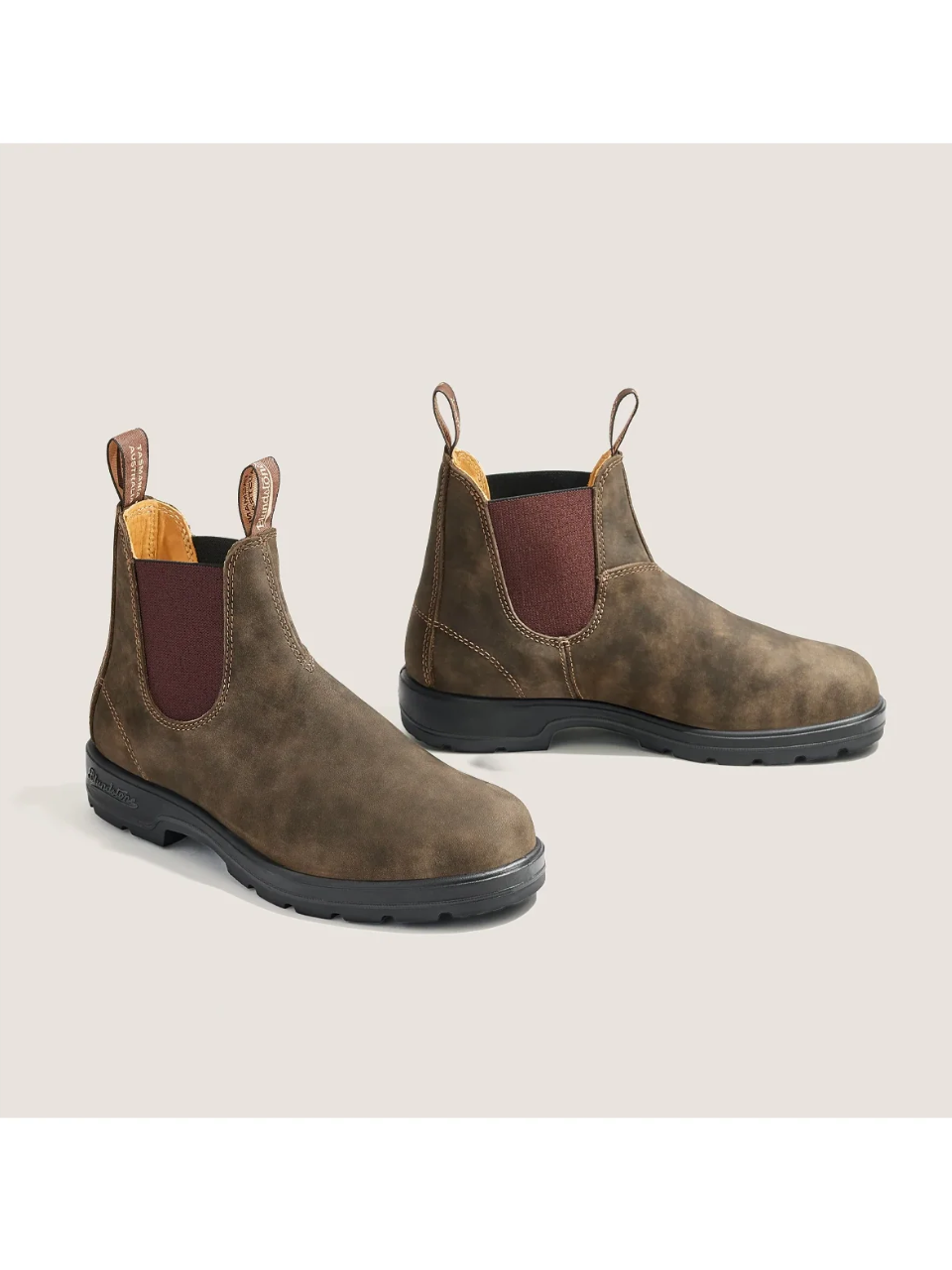 BLUNDSTONE MEN'S CLASSIC CHELSEA BOOT RUSTIC BROWN