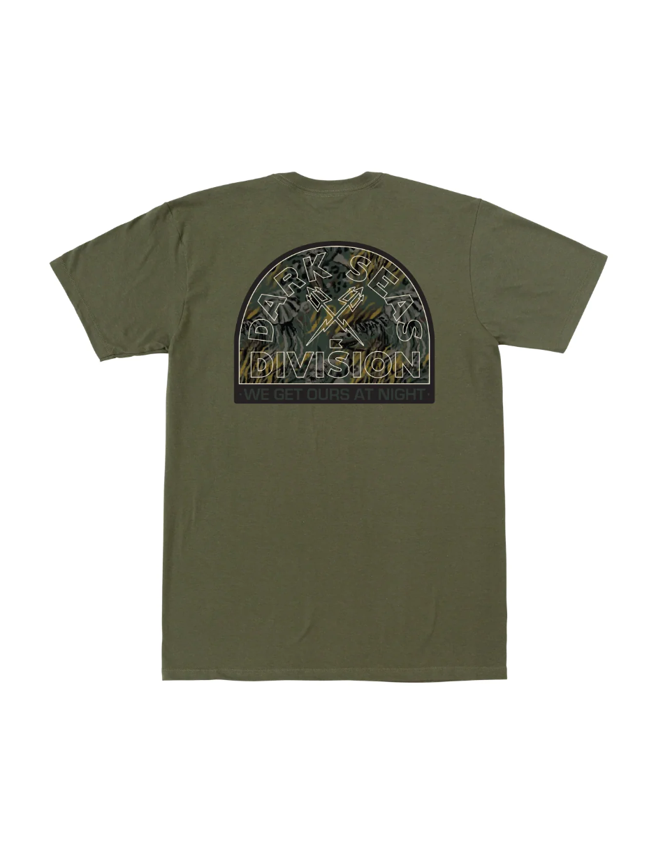 DARK SEAS NIGHT VISION T-SHIRT MILITARY GREEN