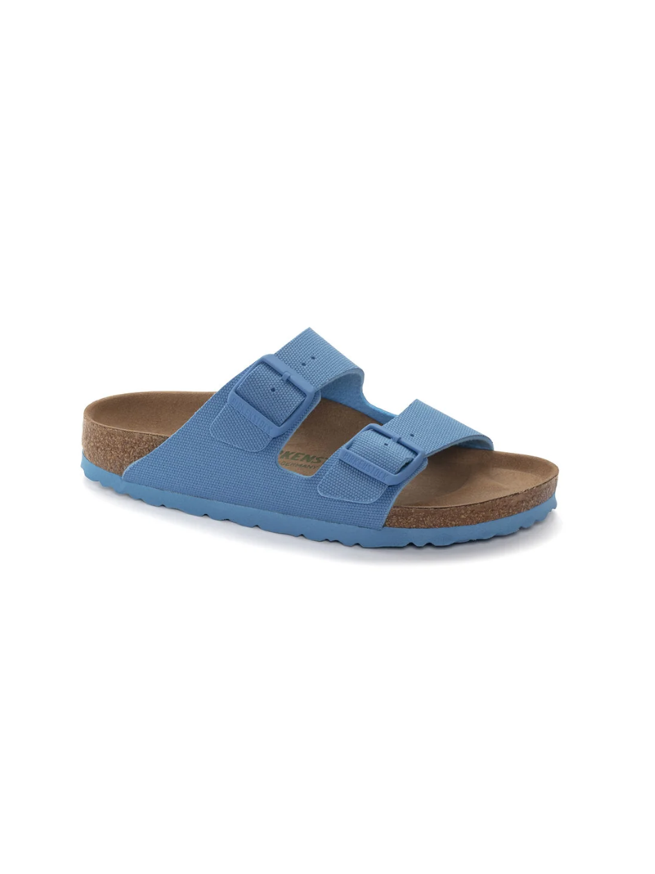 BIRKENSTOCK ARIZONA VEGAN CANVAS SKY BLUE