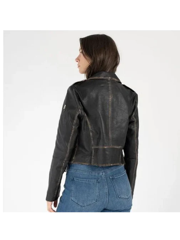 MAURITIUS SHARON JACKET BLACK BROWN