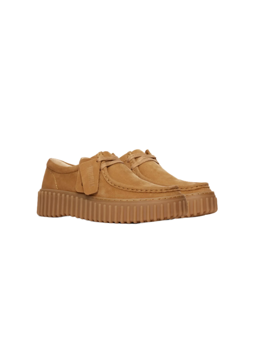 CLARKS TORHILL BEE LIGHT TAN NUBUCK