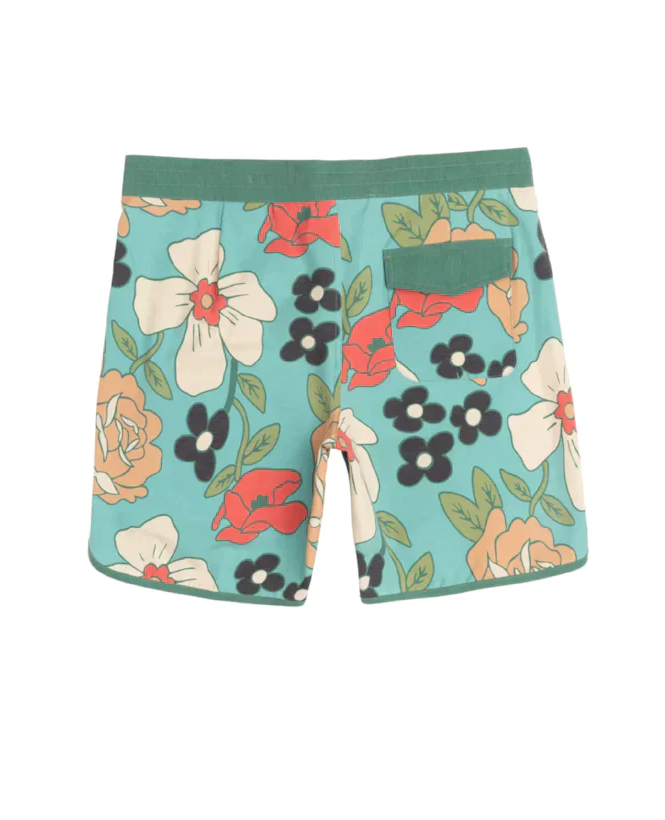 DARK SEAS BLANCO BOARDSHORT TURQUOISE