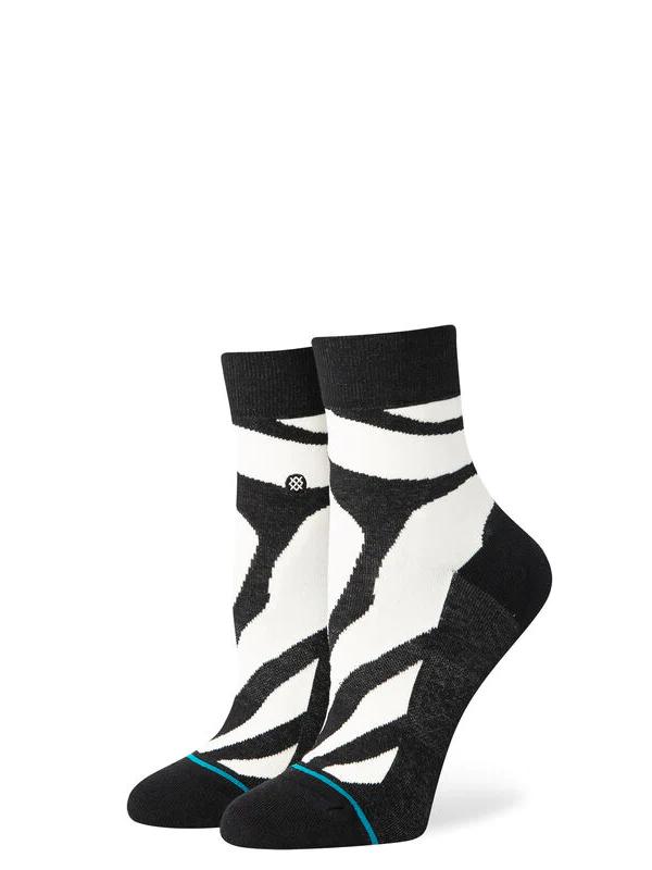 STANCE ZE QTR SOCKS BLACK