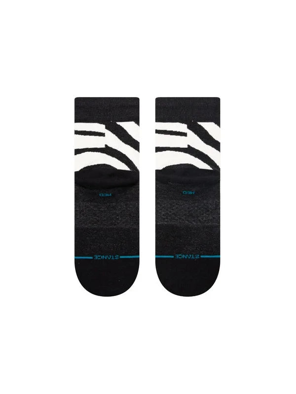 STANCE ZE QTR SOCKS BLACK