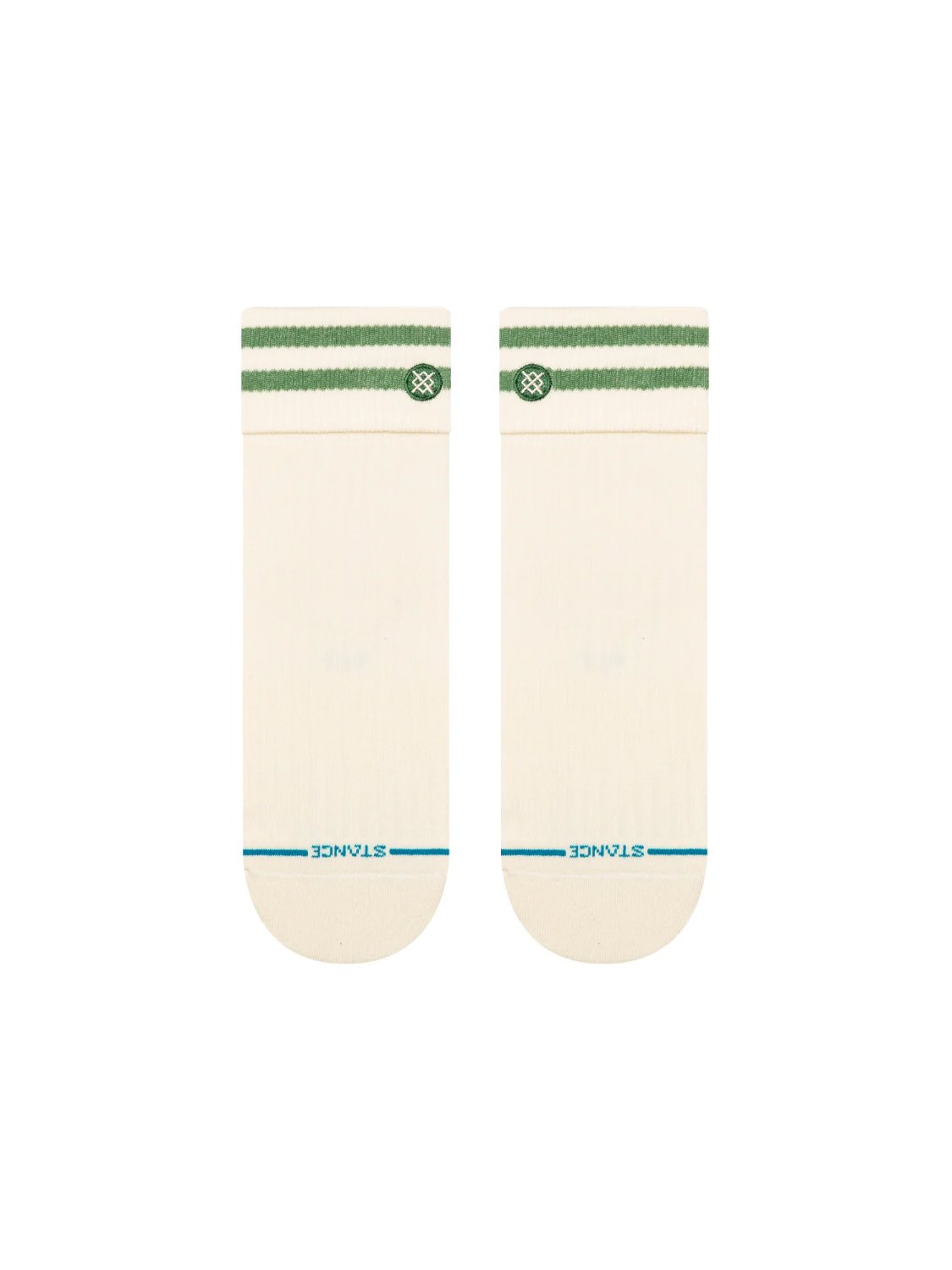 STANCE ROLL CUFF QUARTER SOCK GREEN