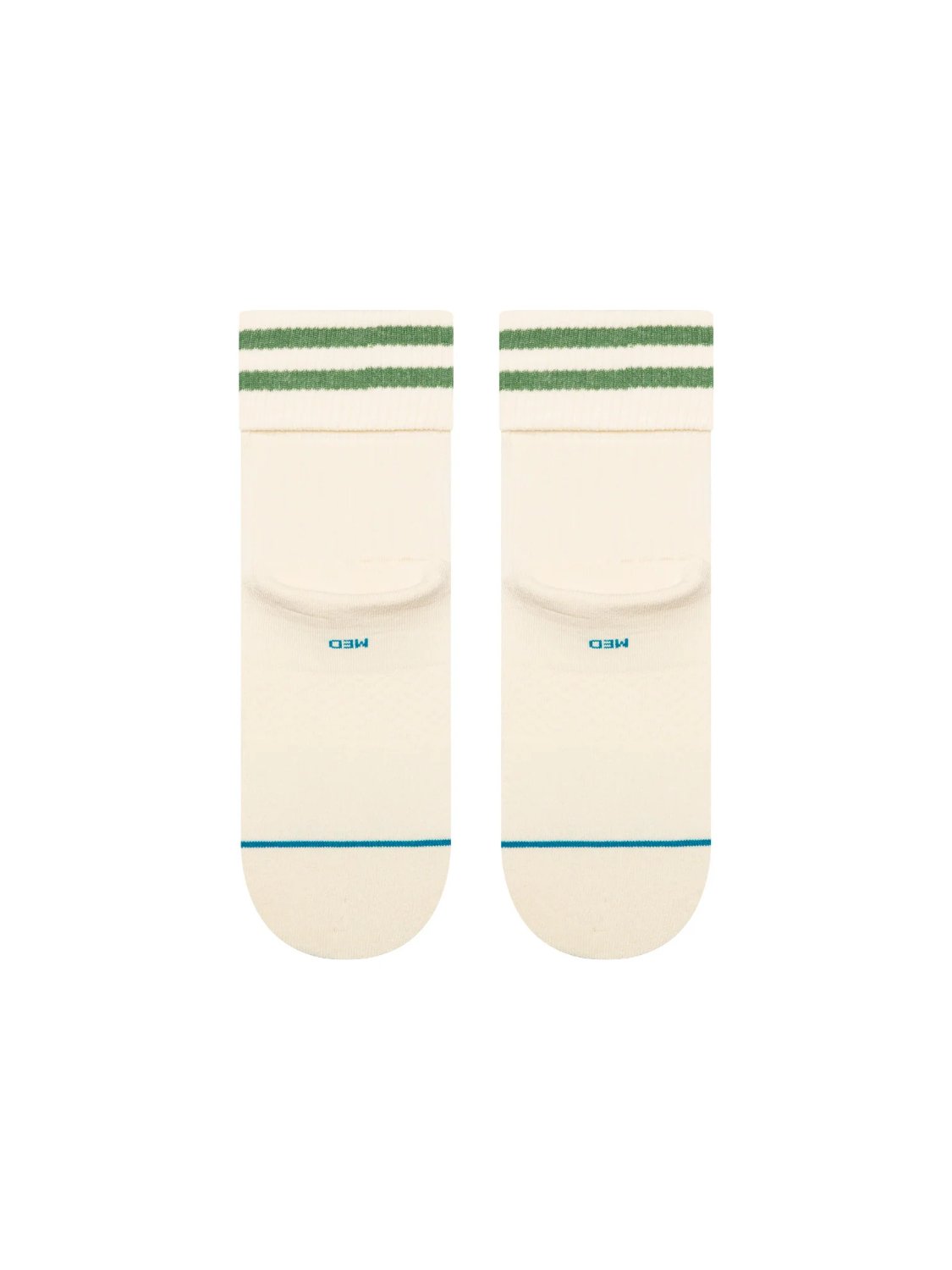 STANCE ROLL CUFF QUARTER SOCK GREEN