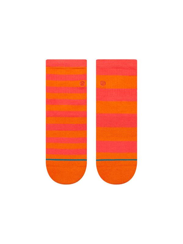 STANCE BALANCING ACT QRTR SOCKS ORANGE