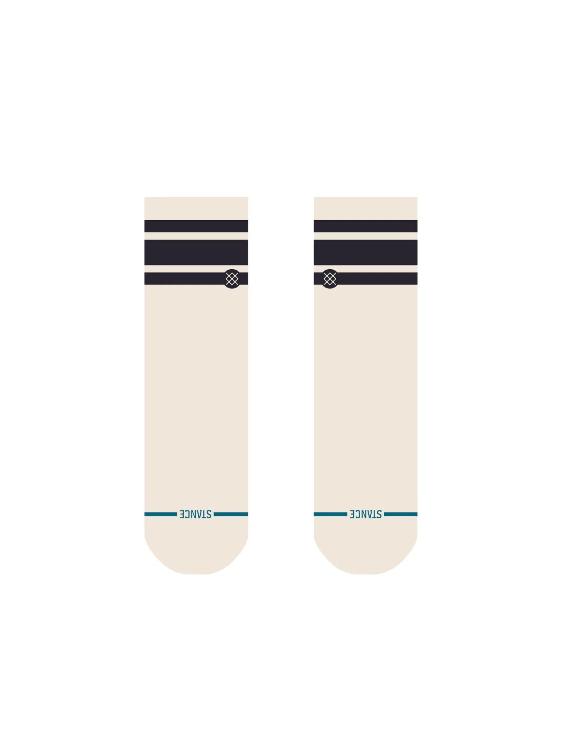 STANCE W BOYD QUARTER SOCKS IVORY
