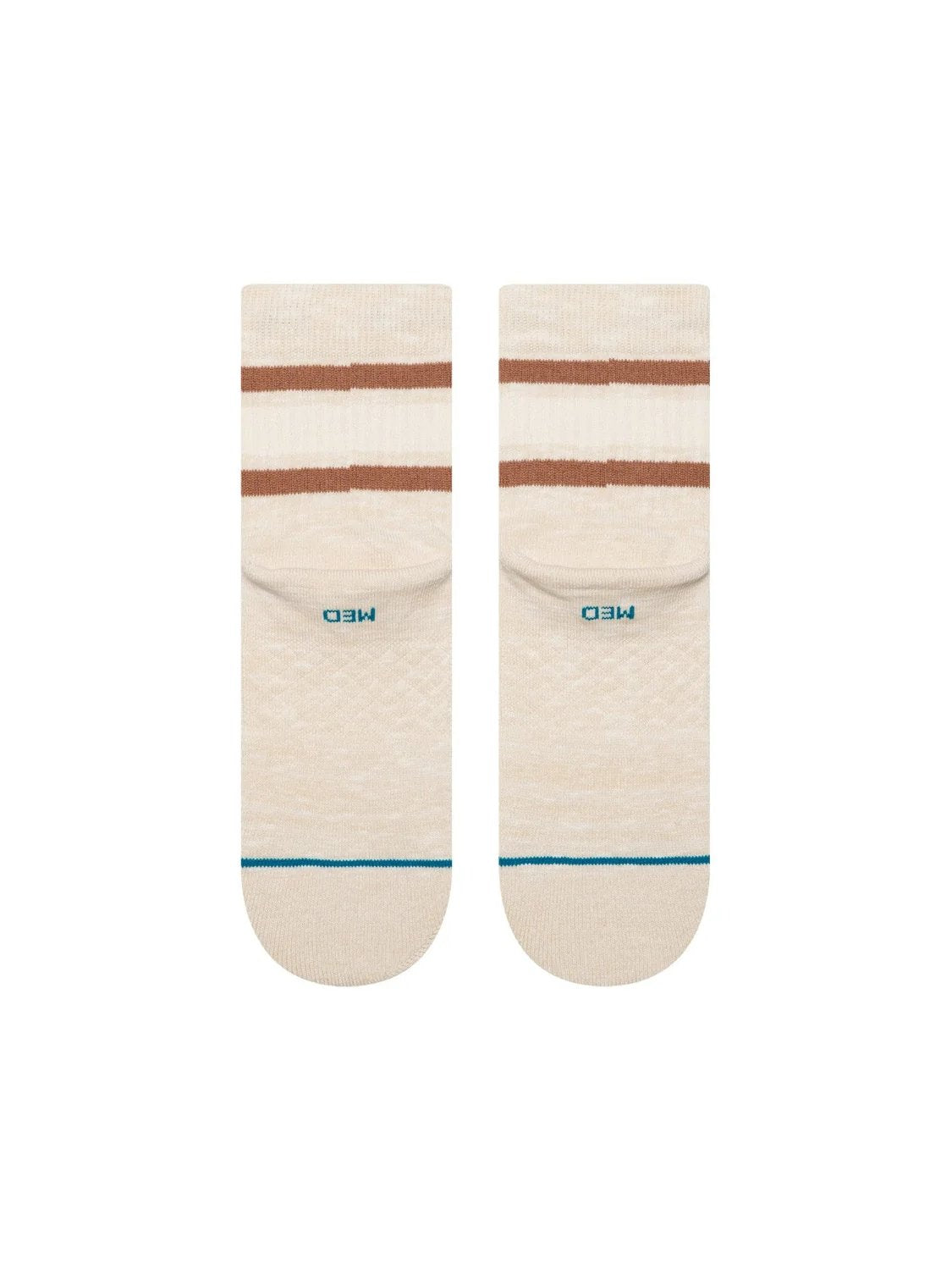 STANCE WOMENS BOYD SLUB QUARTER SOCKS CREAM