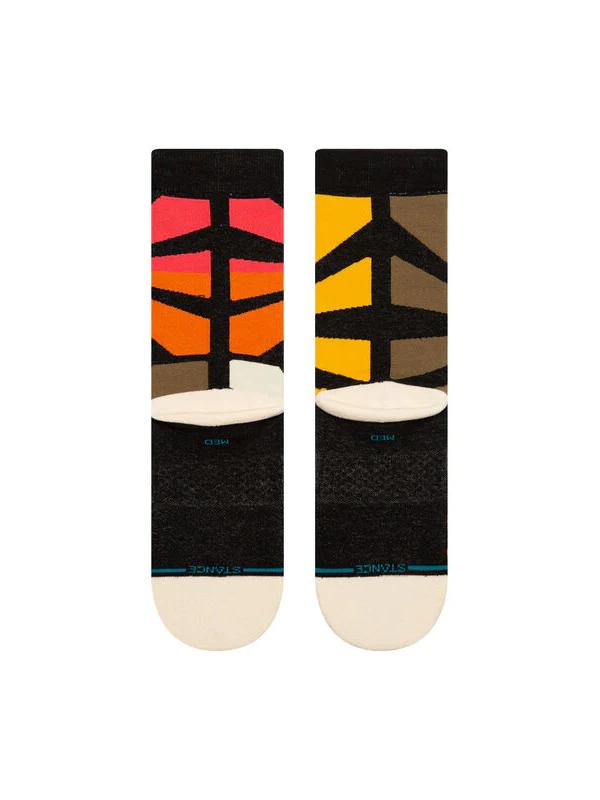STANCE SHINE UR LIGHT CREW SOCKS BLACK