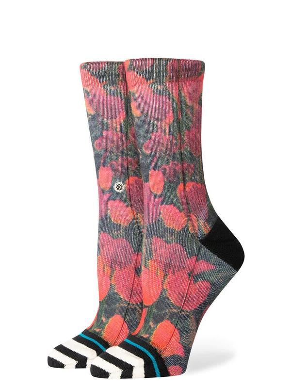 STANCE RISO CREW SOCKS BLACK