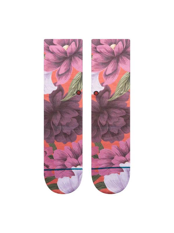 STANCE NICE TO MEET YOU CREW SOCKS RED FADE