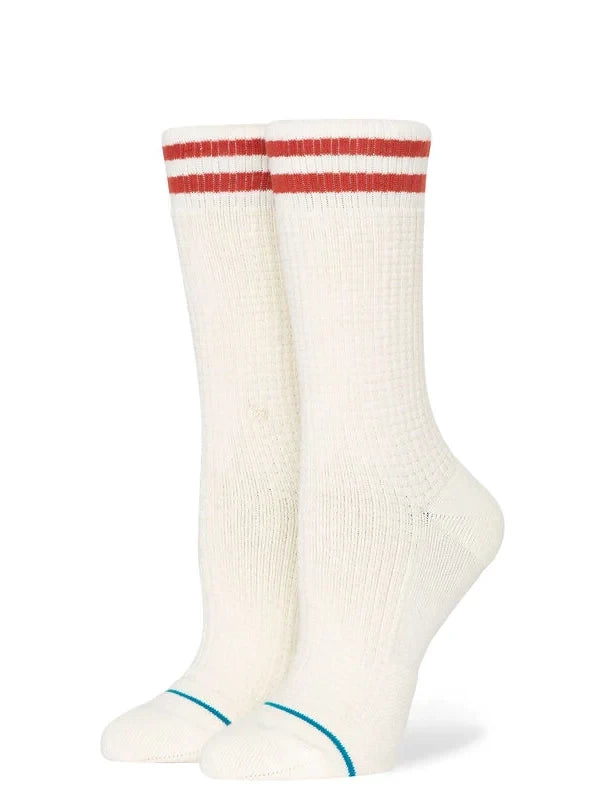 STANCE WAFFLES N BUTTER CREW SOCKS CANVAS