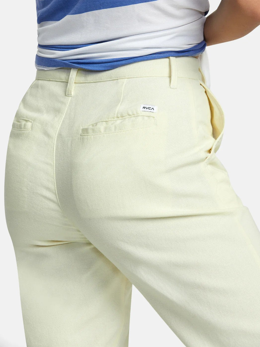 RVCA WEEKEND COTTON PANT NATURAL