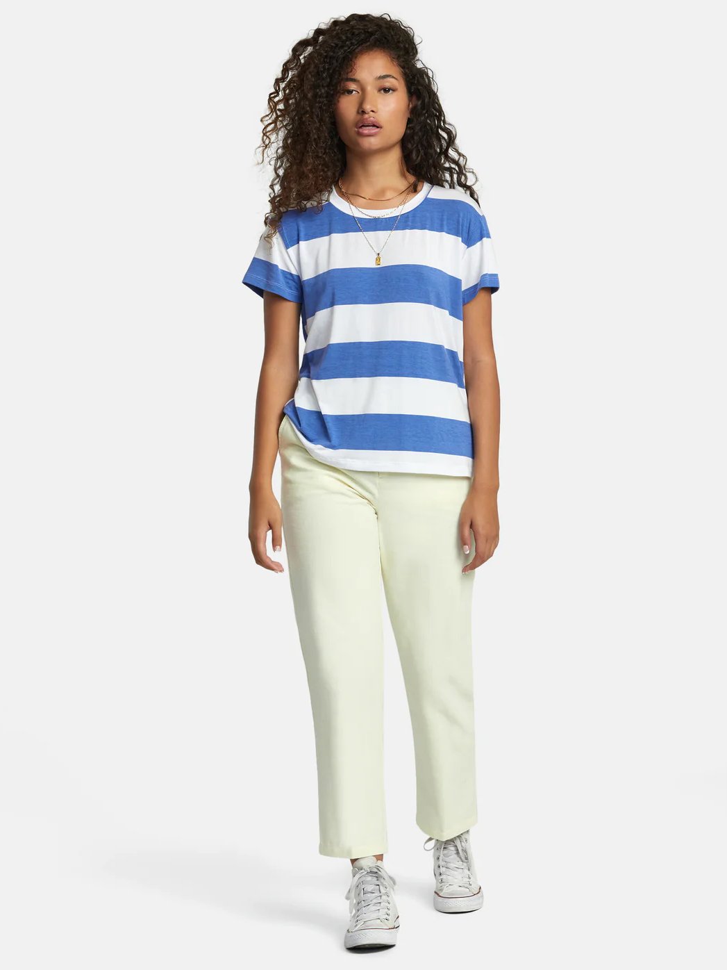 RVCA WEEKEND COTTON PANT NATURAL