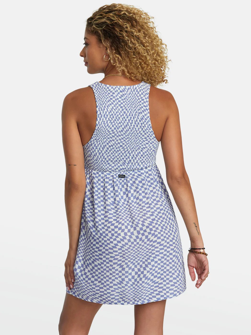 RVCA TRIGGER MINI DRESS COAST