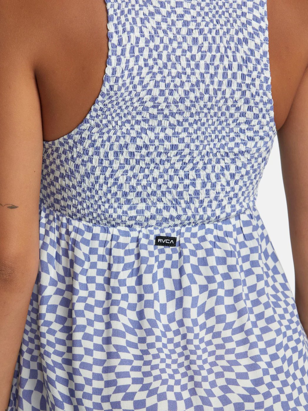 RVCA TRIGGER MINI DRESS COAST