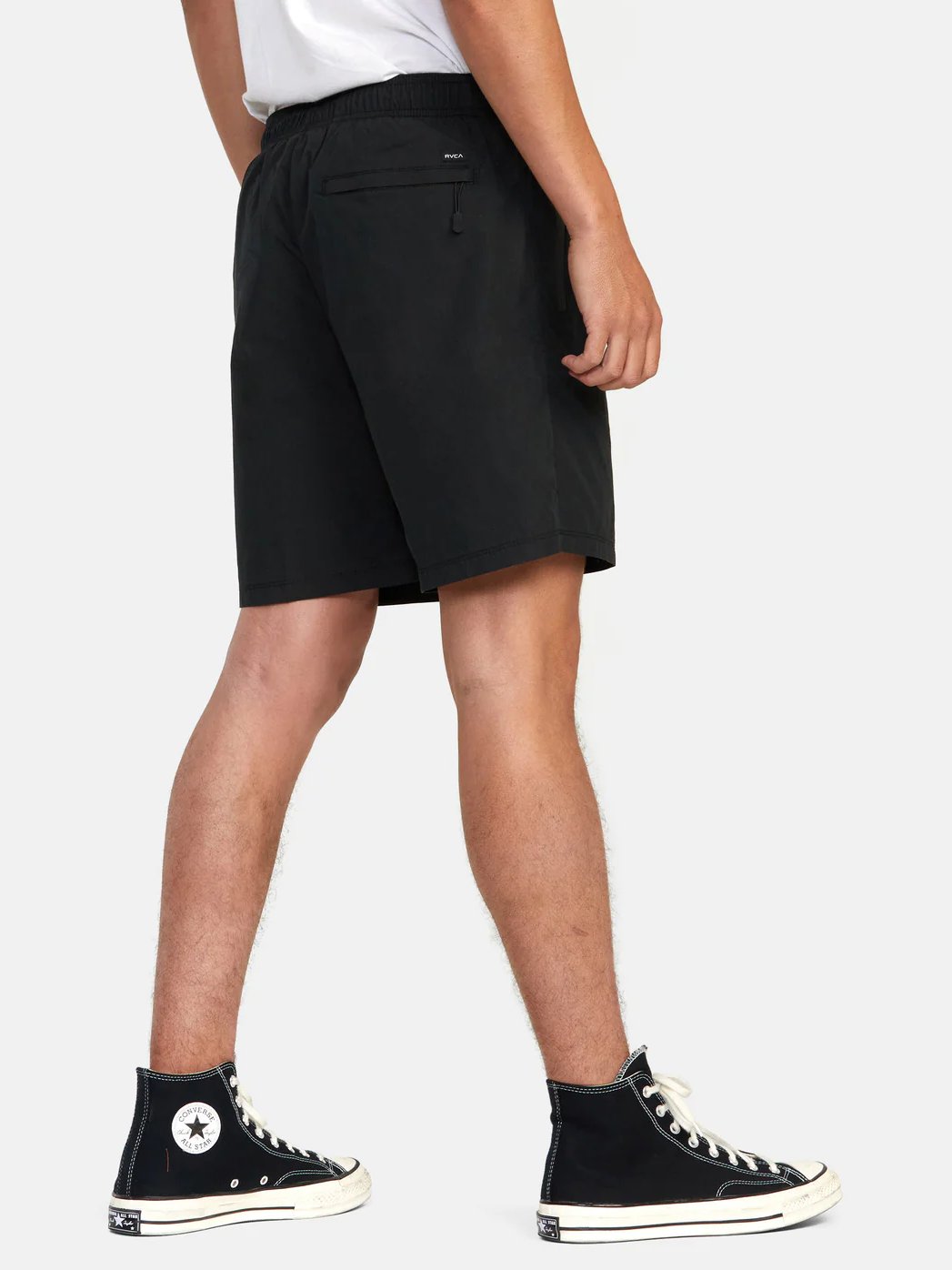 RVCA BRODIE 2 HYBRID ELASTIC SHORT BLACK