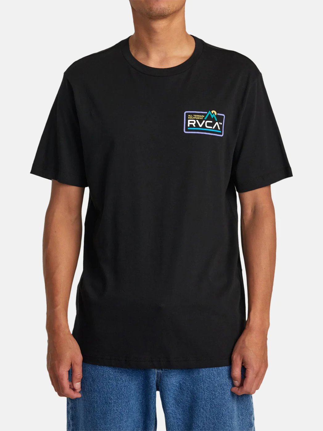 RVCA ALL TERRAIN TEE BLACK