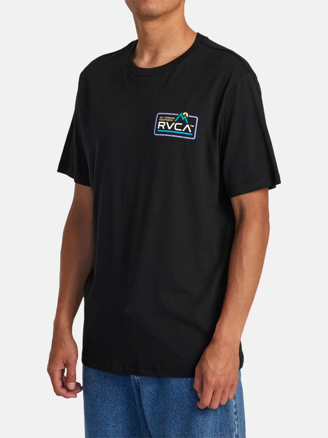 RVCA ALL TERRAIN TEE BLACK