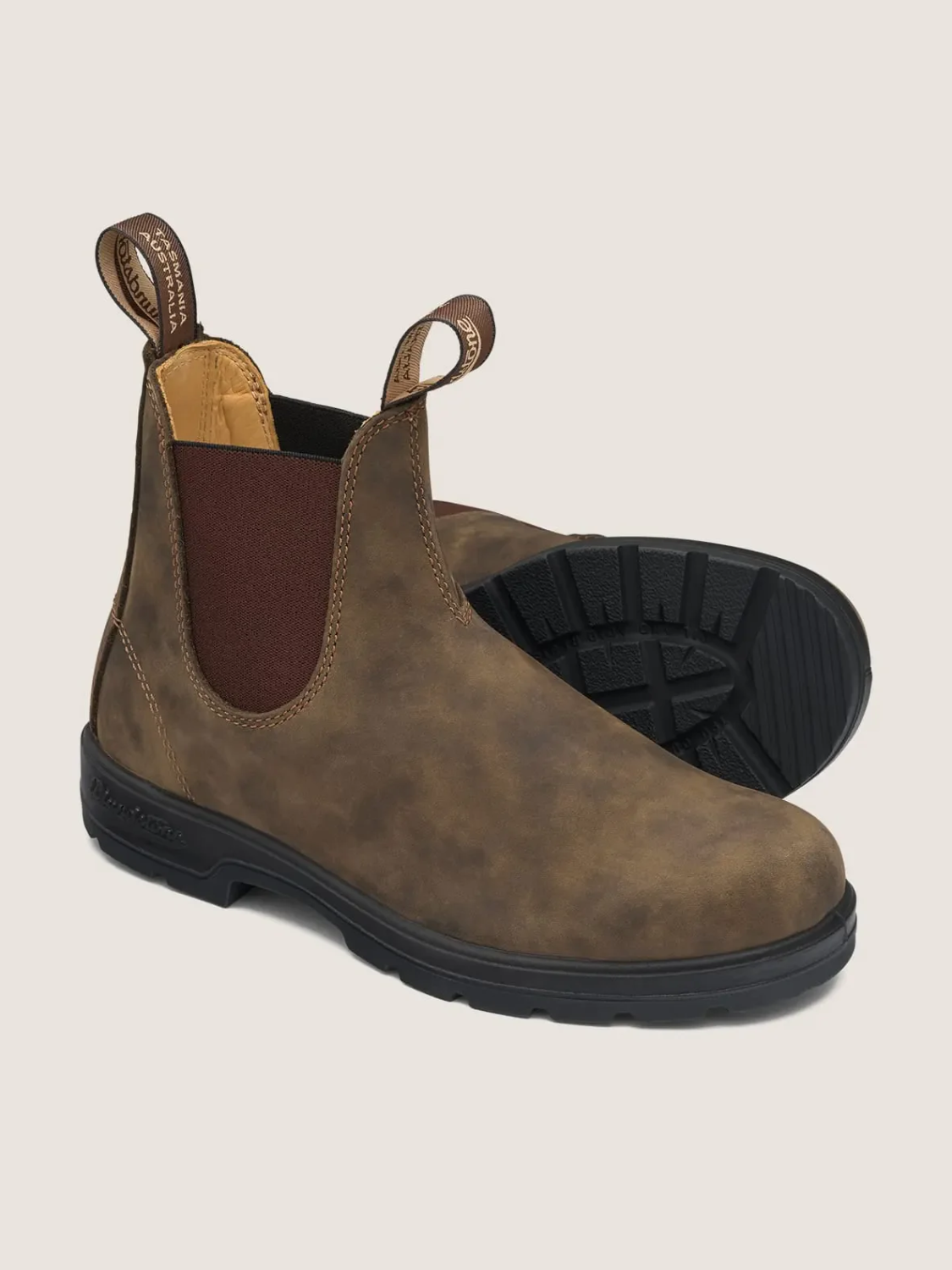 BLUNDSTONE CLASSICS CHELSEA BOOT RUSTIC BROWN