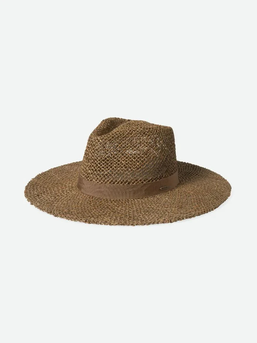 BRIXTON JOANNA HAT TAN/TAN SEAGRASS