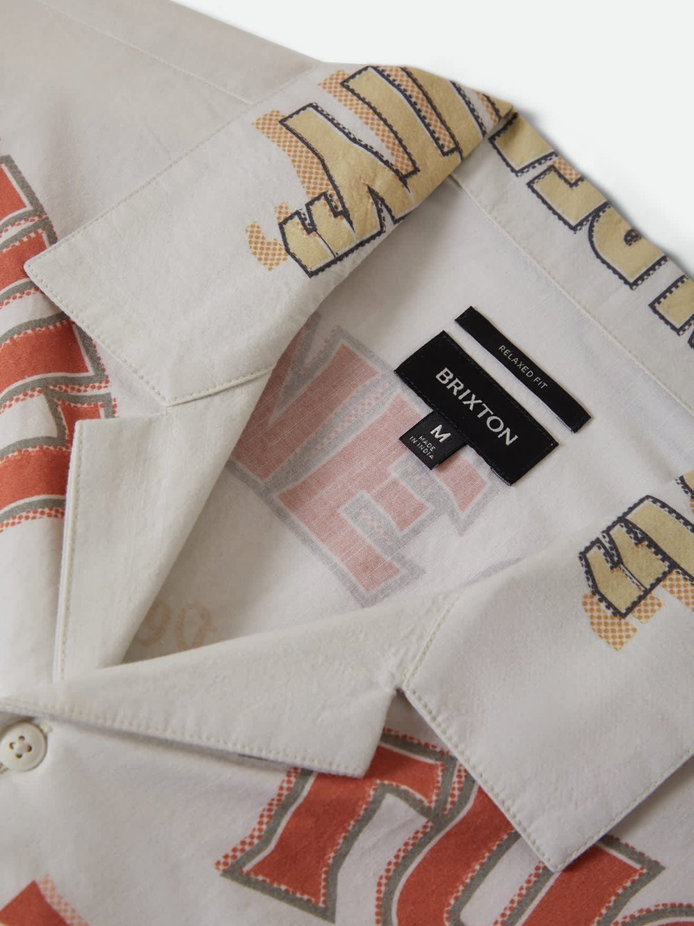 BRIXTON GETAWAY SHORT SLEEVE SHIRT LOST IN REALITY PRINT