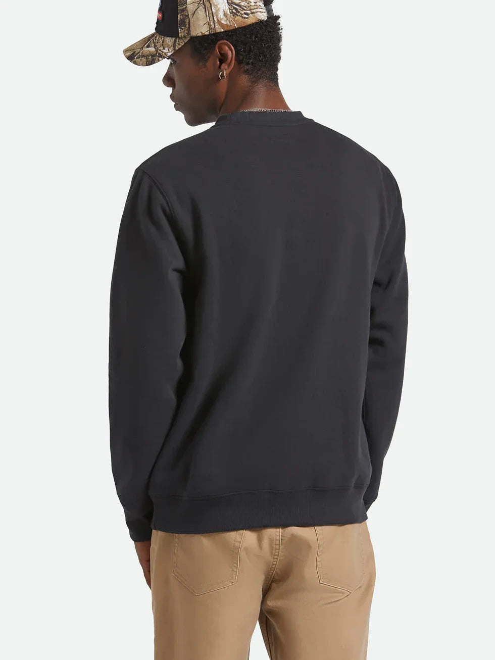 BRIXTON GALLOP CREW BLACK