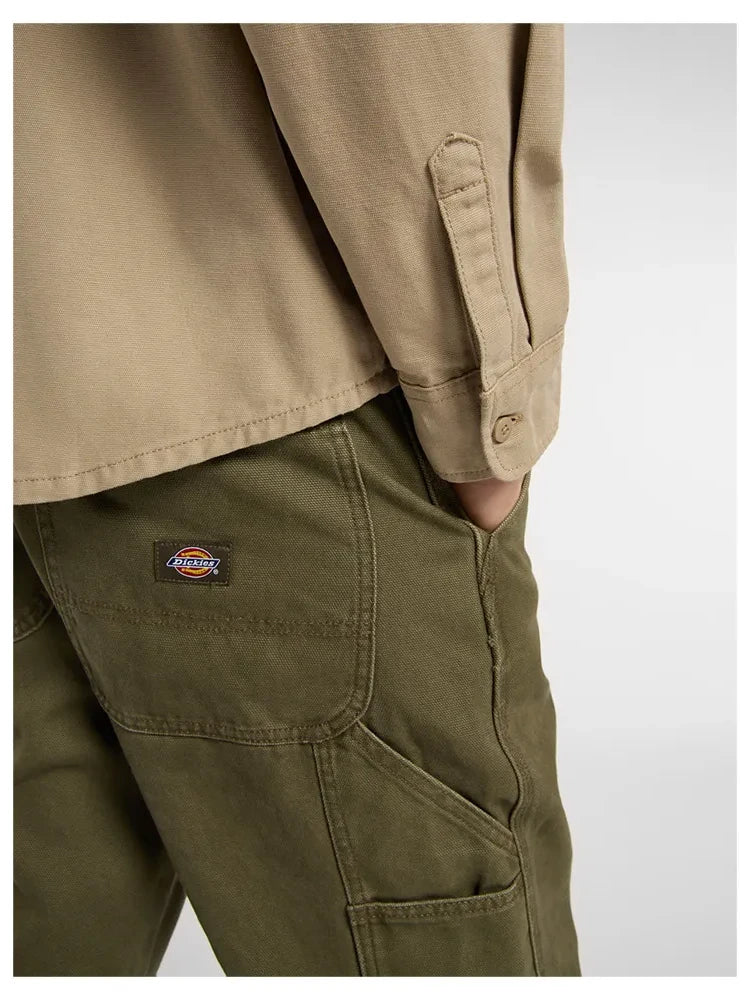 DICKIES CANVAS L/S SHIRT DESERT SAND
