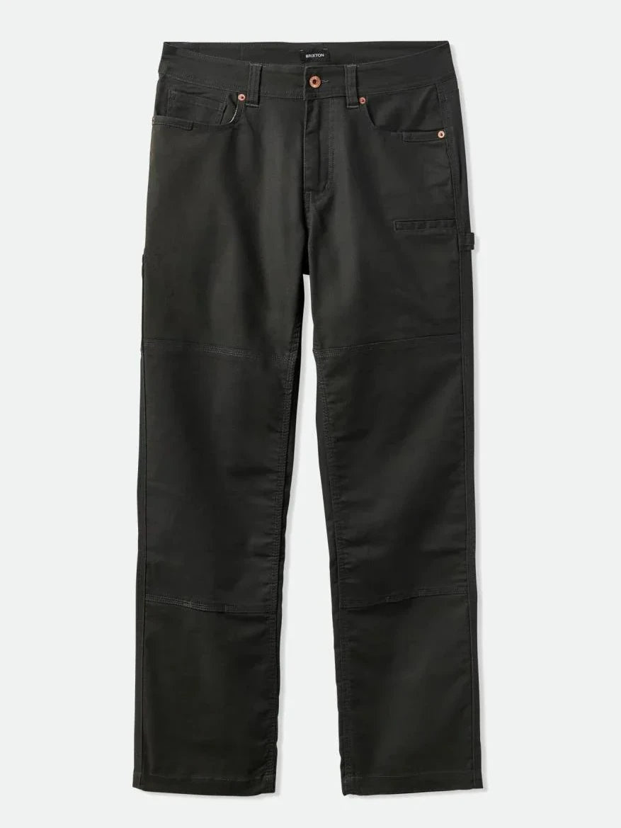 BRIXTON BUILDERS CARPENTER STRETCH PANT WASHED BLACK