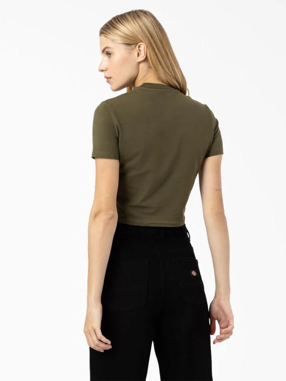 DICKIES MAPLE VALLEY TEE MILITARY GREEN