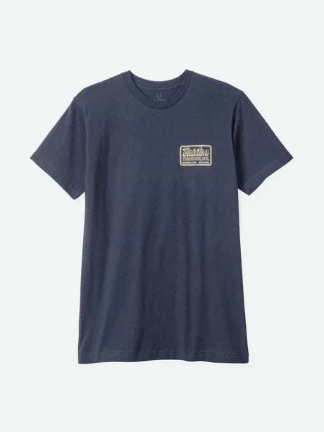 BRIXTON INC. TEE NAVY