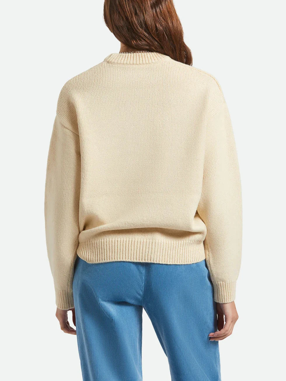 BRIXTON LUDLOW TROUSER PANT BORROWED BLUE CORDUROY