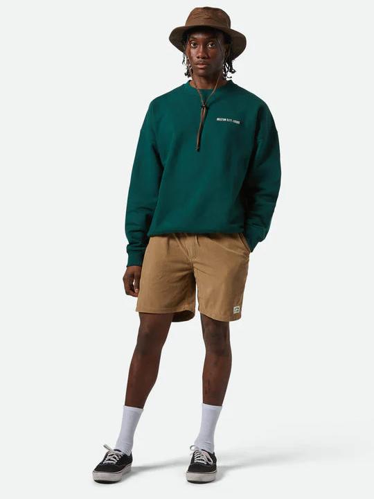 BRIXTON EVERYDAY CORDUROY SHORT KHAKI