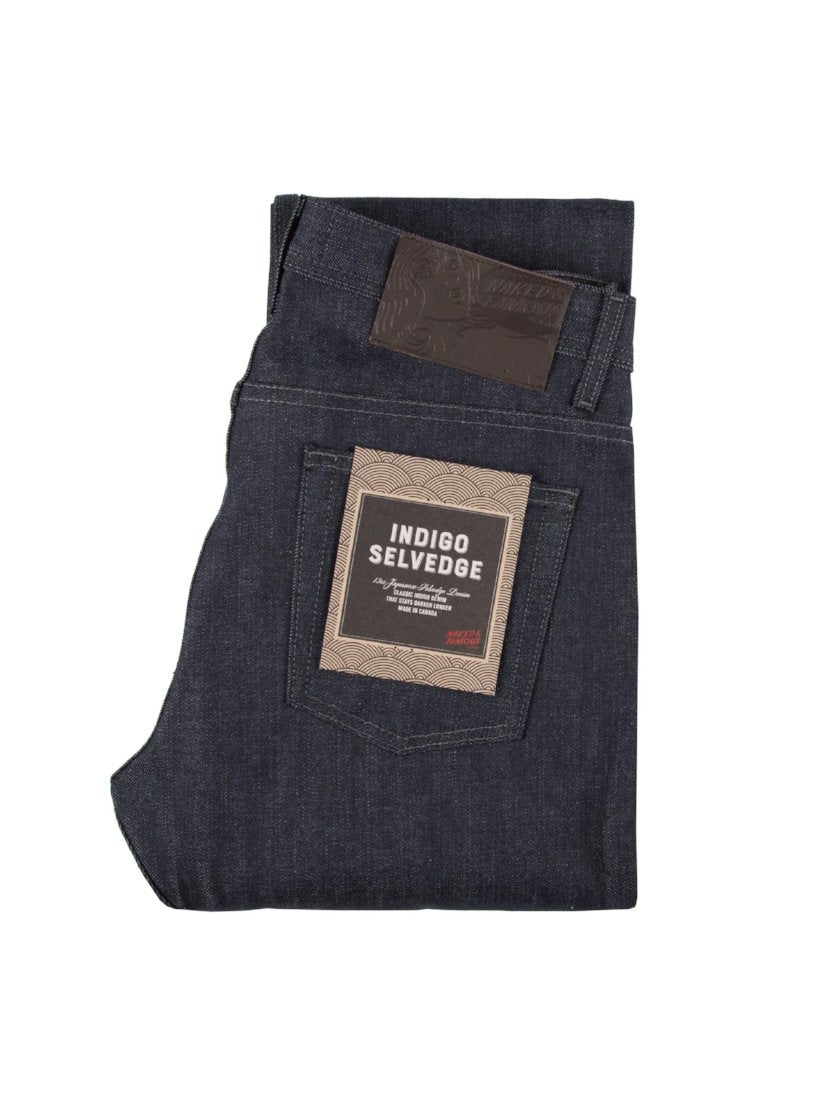 NAKED & FAMOUS DENIM WEIRD GUY INDIGO SELVEDGE