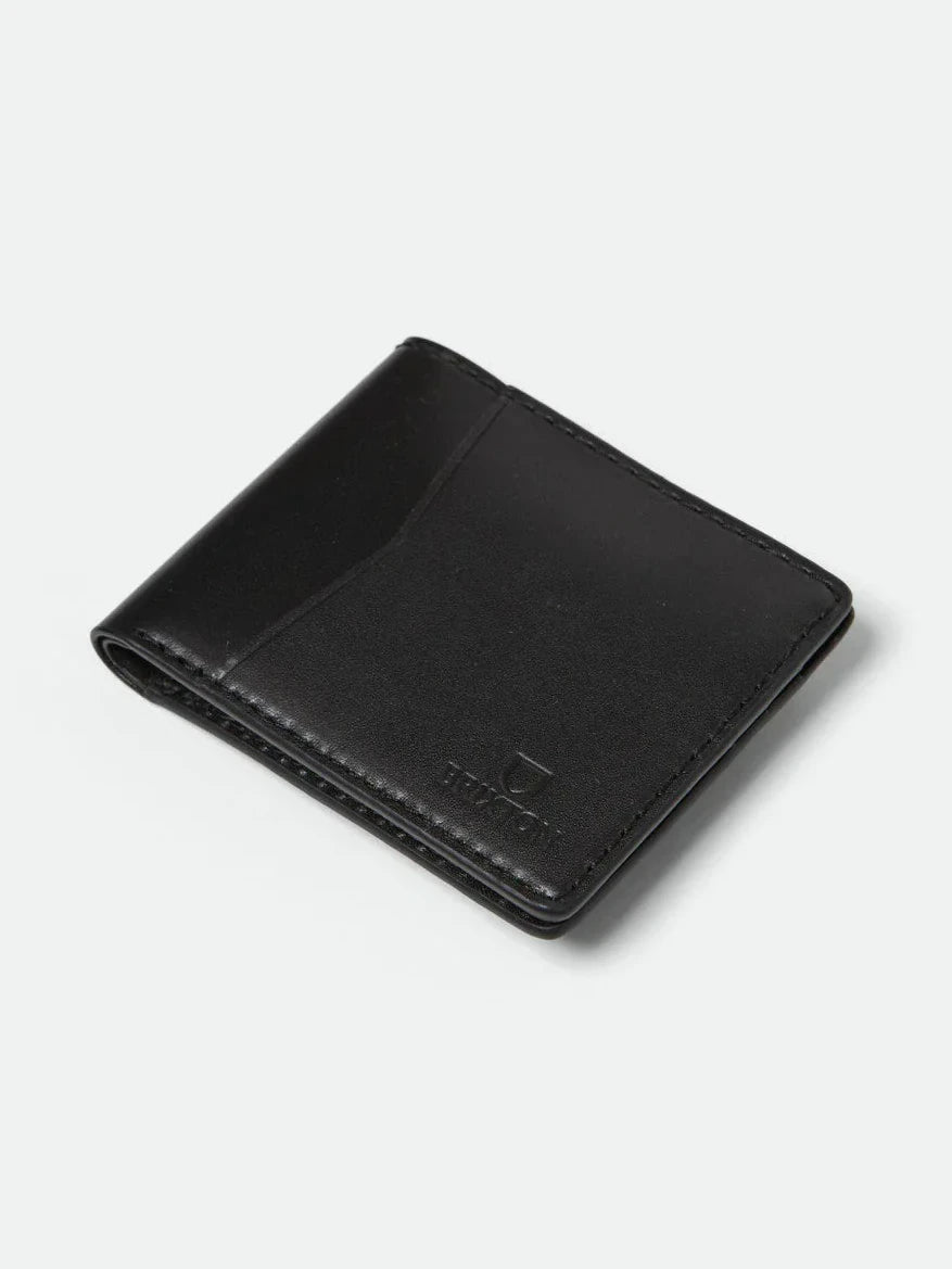 BRIXON TRADITIONAL LEATHER WALLET BLACK