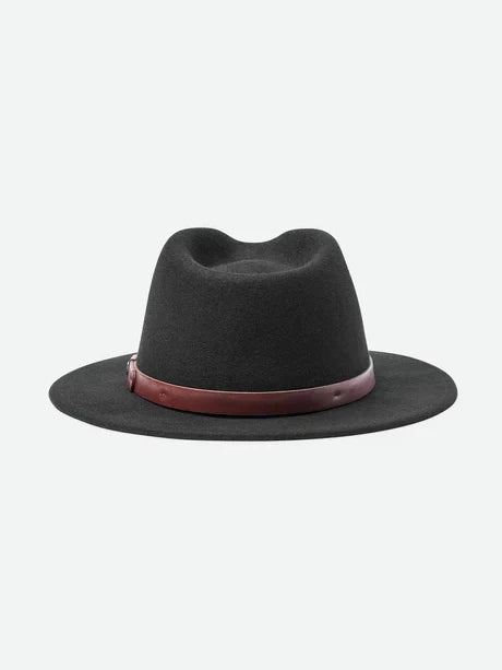 BRIXTON MESSER FEDORA BLACK