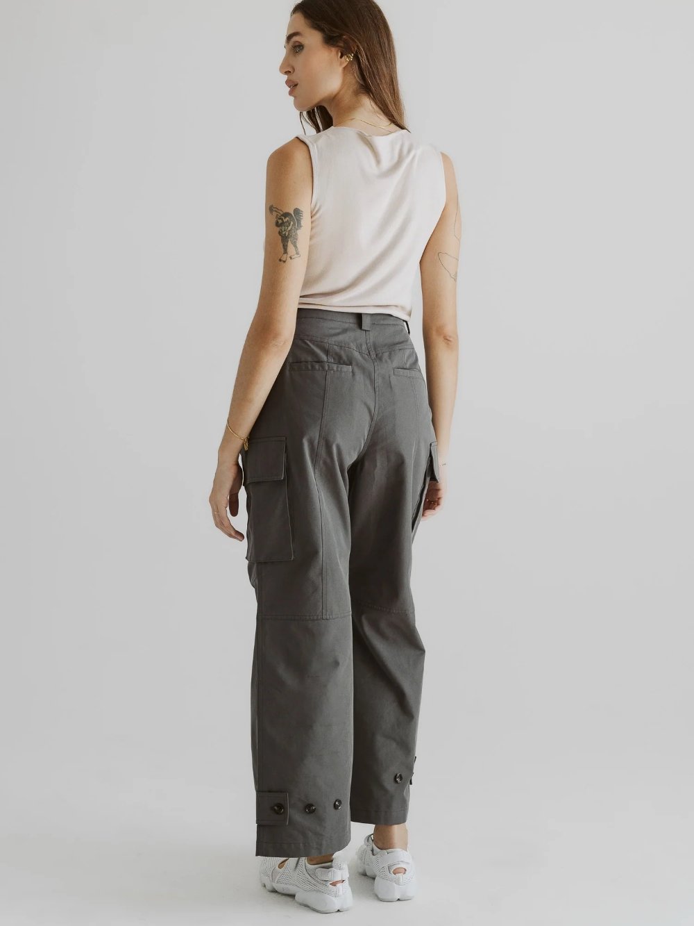 ALL : ROW MADDIE PANTS CHARCOAL