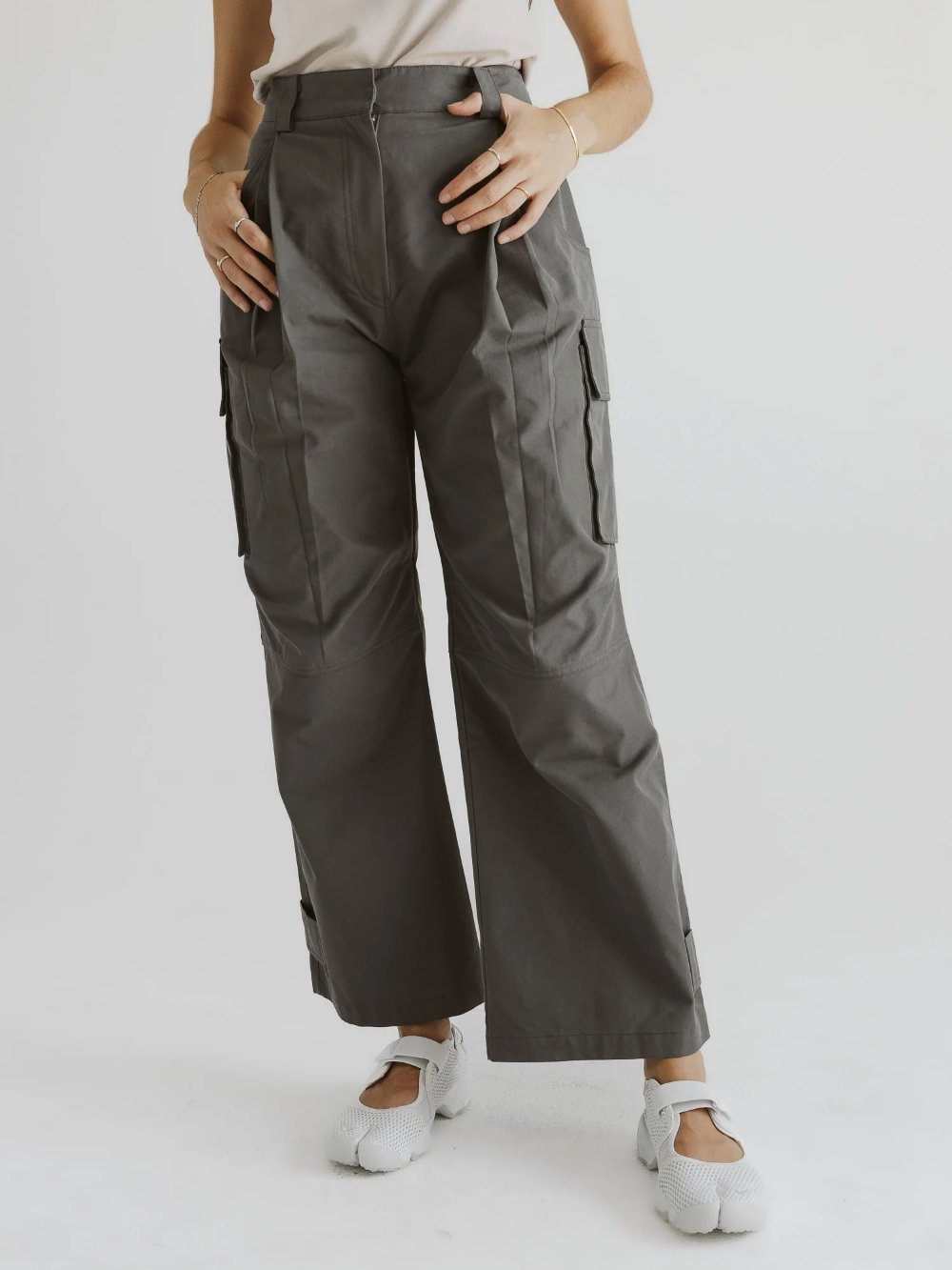 ALL : ROW MADDIE PANTS CHARCOAL