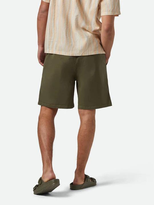 BRIXTON EVERYDAY VINTAGE WASH SHORT WASHED IVY GREEN